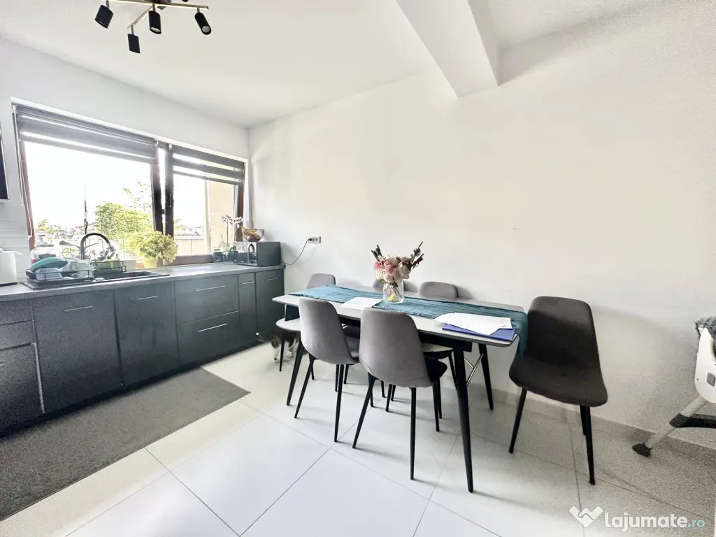 Duplex cu 3 camere mobilat si utilat - Cartier Europa - Mosn - Mosnita Noua (Timis)