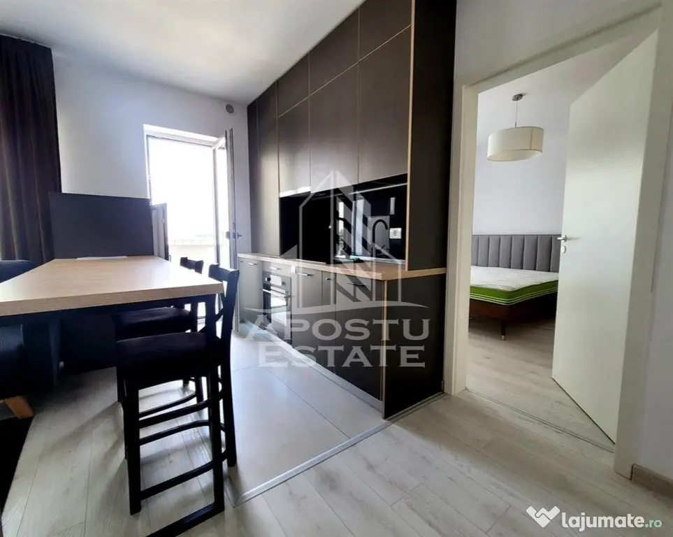 Apartament de inchiriat 3 camere, 2 bai si parcare, bloc nou,Aradului - Timisoara (Timis)
