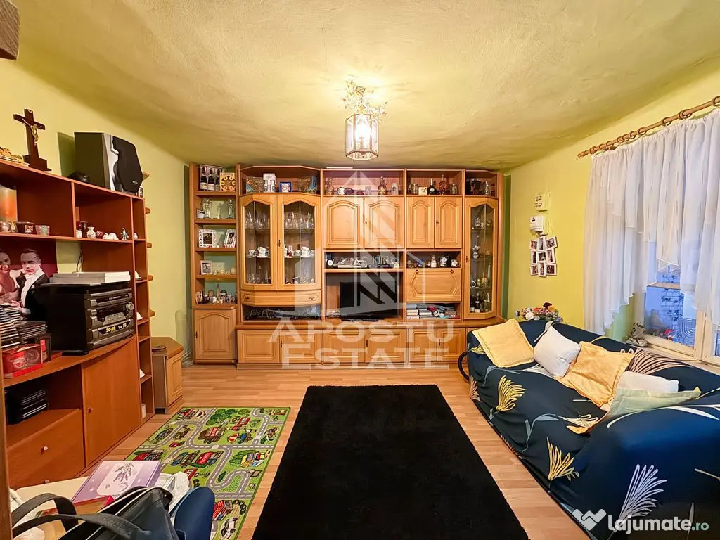 Casa la curte comuna cu 2 familii | 80mp utili | 350 teren | Sagului - Timisoara (Timis)