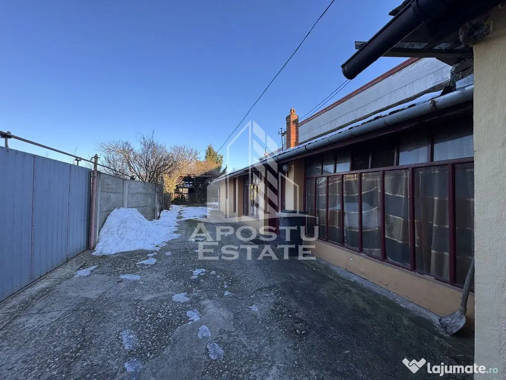 Casa la curte comuna cu 2 familii | 80mp utili | 350 teren | Sagului - Timisoara (Timis)