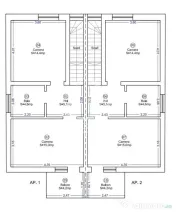 Duplex complet decomandat, cu 4 camere si 2 bai, langa Bucovat 
