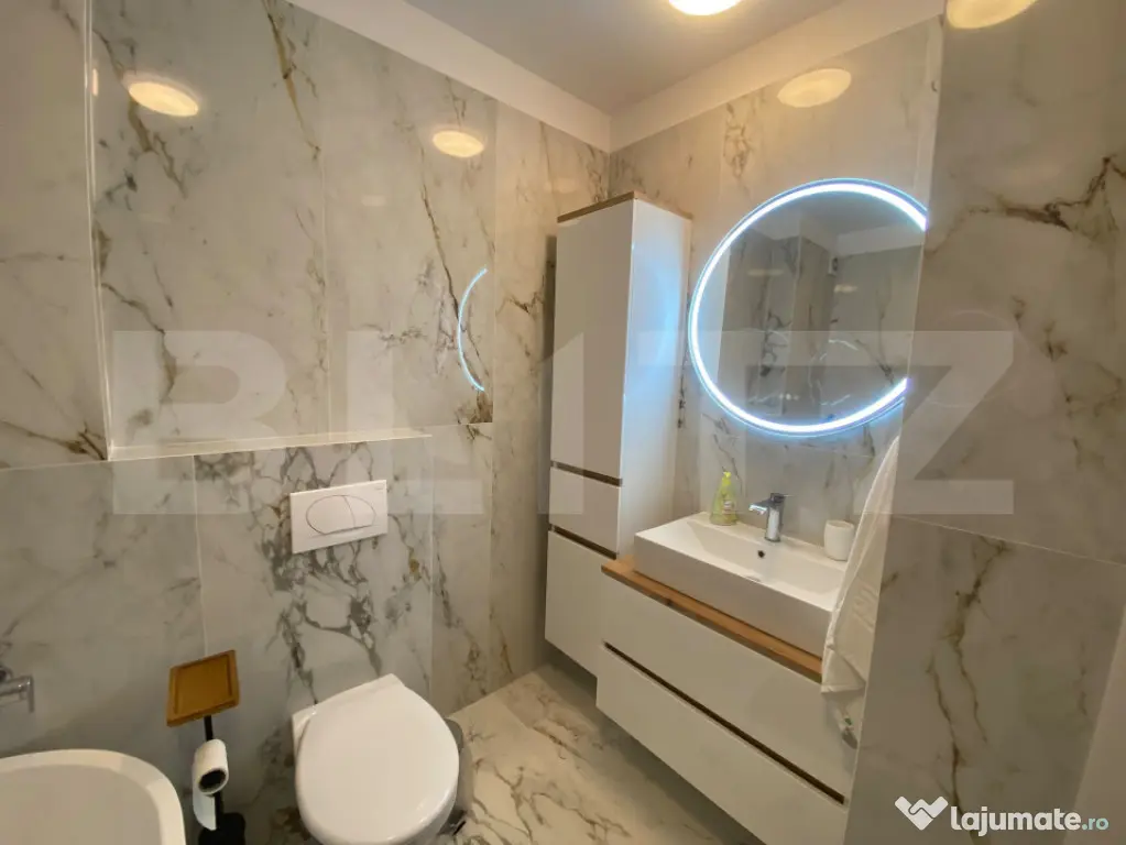 Apartament 3 camere, 68 mp, zona Porii - Floresti (Cluj)