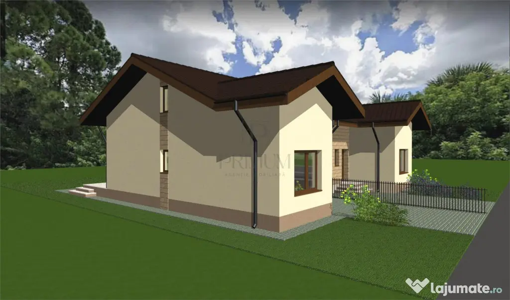 DUPLEX IN ZONA DE TOP - PERETE COMUN IZOLAT FONIC - MANSARDA - Mosnita Noua (Timis)