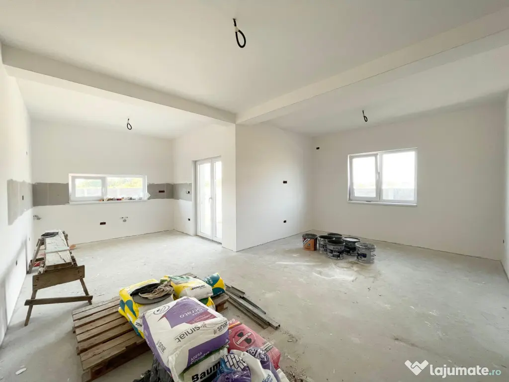 Duplex despartit, pe parter, 4 camere, 101mp - Mosnita Noua - Mosnita Noua (Timis)
