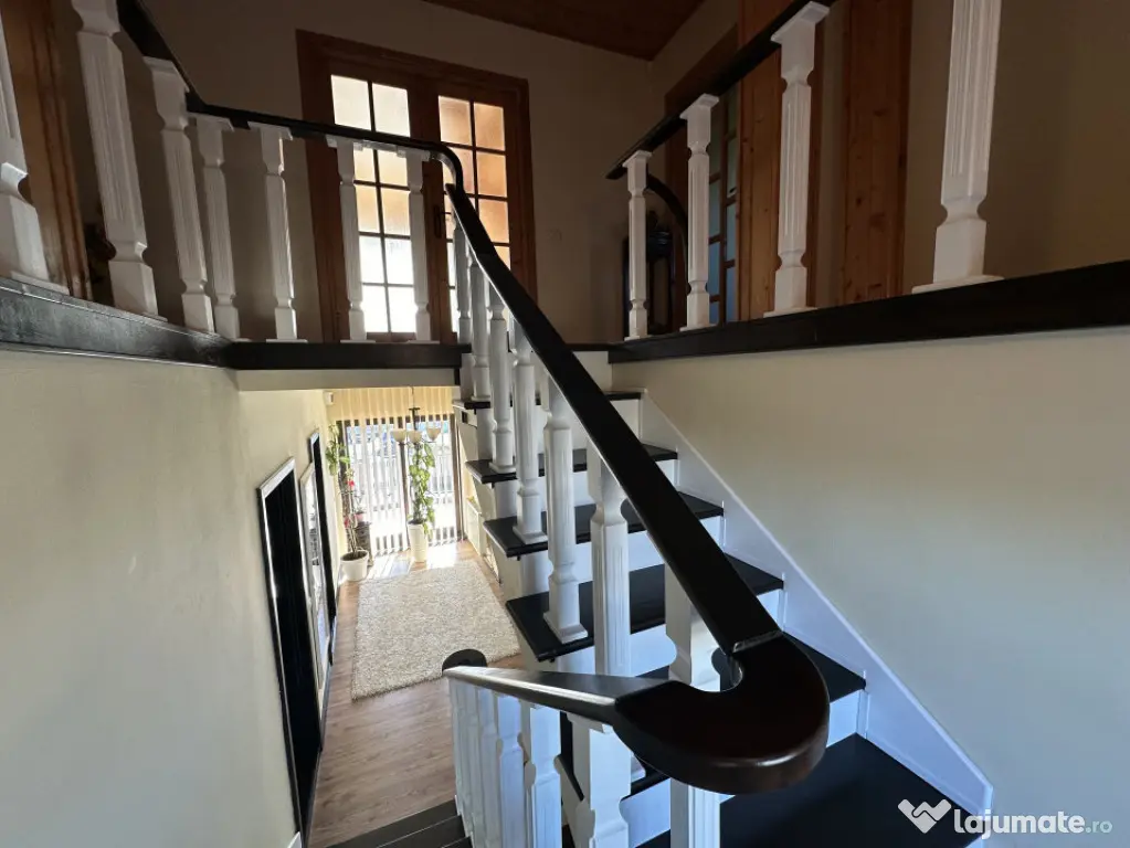 Casa individuală cu 9 camere, 1600 mp teren, 300 mp utili - - Sanandrei (Timis)