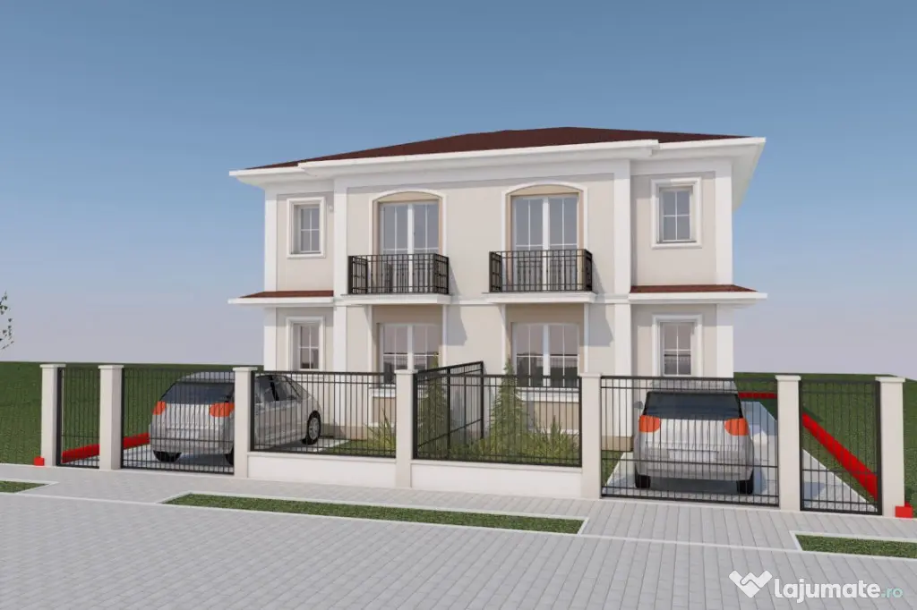 Duplex elegant 3 camere, 71 mp utili, 230 mp teren - Sanandr - Sanandrei (Timis)