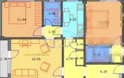 2 camere, 10/10, anvelopat, 53mp-Drumul Taberei