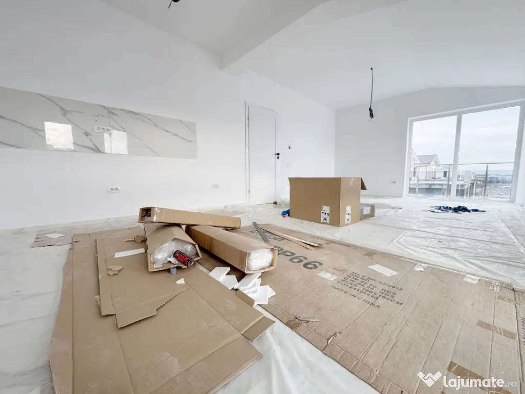 Penthouse 3 camere decomandat, 70mp utili, 30mp terasa, Giro - Giroc (Timis)
