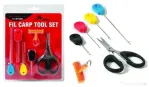 FILFISHING SET CROSETE, FOARFECA SI KNOT PULLER  FILFISHING, 6 PIESE