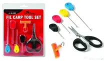 FILFISHING SET CROSETE, FOARFECA SI KNOT PULLER FILFISHING, 6 PIESE