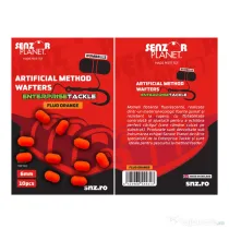 SENZOR PLANET ARTIFICIAL METHOD WAFTERS DUMBELLS ENTERPRISE TACKLE FLUO ORANGE 6mm