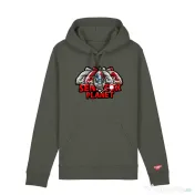 SENZOR PLANET HANORAC CU GLUGA 5 CARP VERDE S 