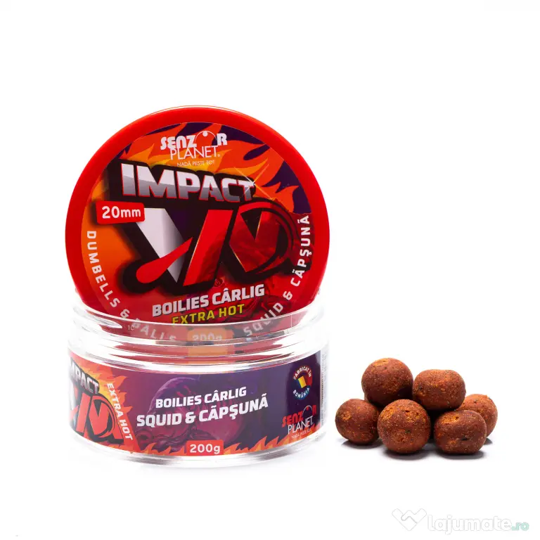 SENZOR PLANET BOILIES PENTRU CARLIG IMPACT VM EXTRA HOT 20mm 200g