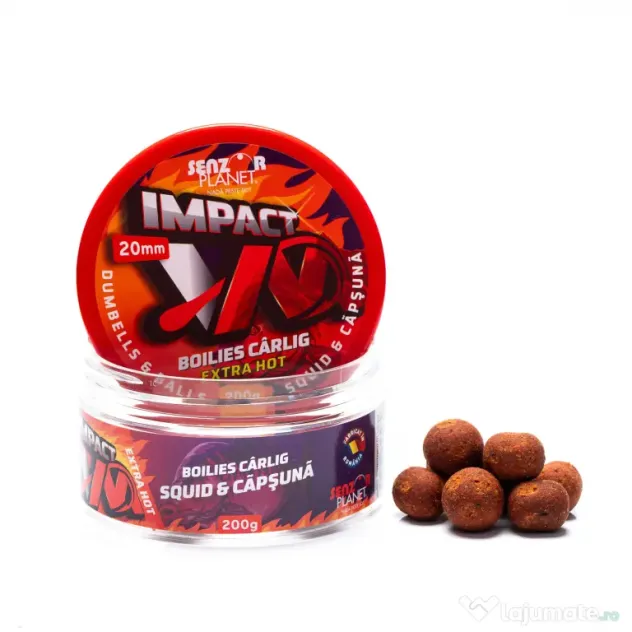 SENZOR PLANET BOILIES PENTRU CARLIG IMPACT VM EXTRA HOT 20mm 200g