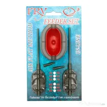 UNKNOWN SET 2 MOMITOARE + MATRITA  METHOD FEEDER ARC FLAT L 30g/50g