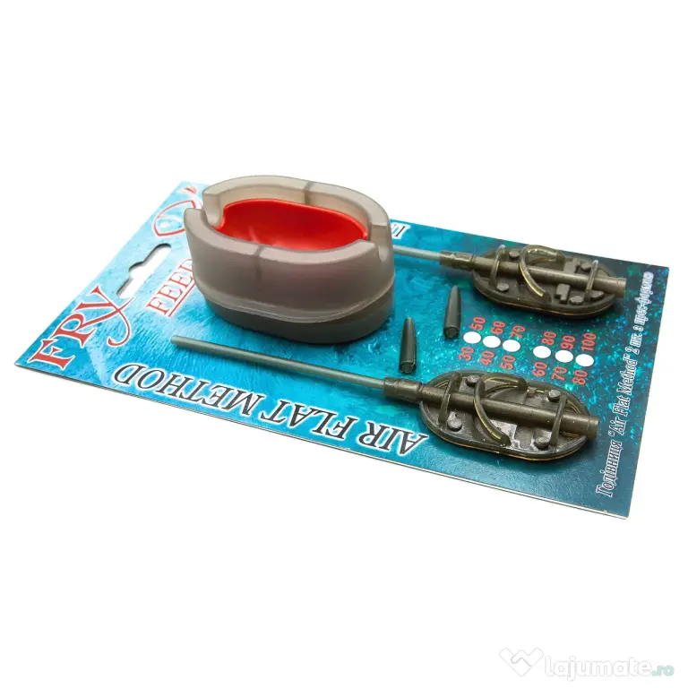 UNKNOWN SET 2 MOMITOARE + MATRITA METHOD FEEDER ARC FLAT L 30g/50g