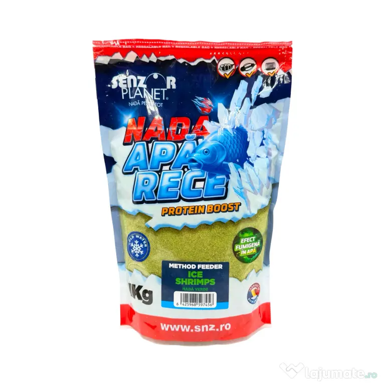 SENZOR PLANET NADA APA RECE ICE SHRIMPS 1kg
