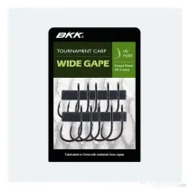 BKK CARLIGE BKK TOURNAMENT CARP WIDE GAPE Nr 2 - 10 buc