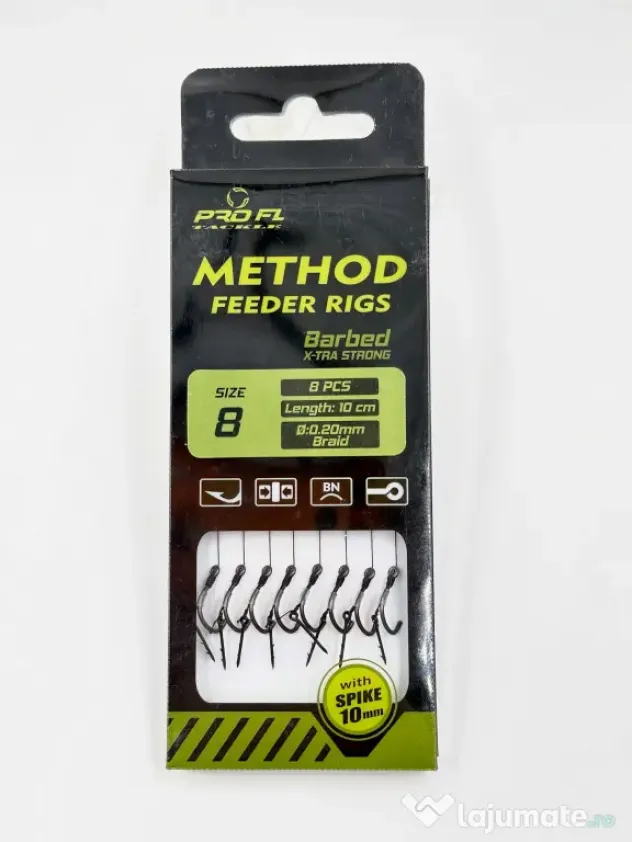 FL CARLIGE LEGATE PRO FL METHOD FEEDER CU SPIN Nr 8