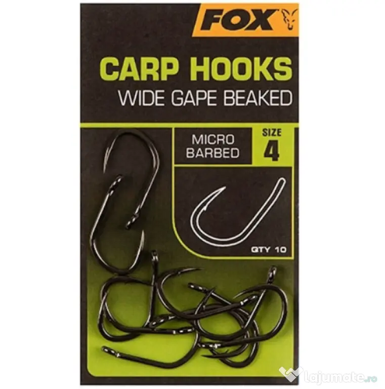 FOX CARLIGE FOX WIDE GAPE BEAKED, 10buc Nr 8
