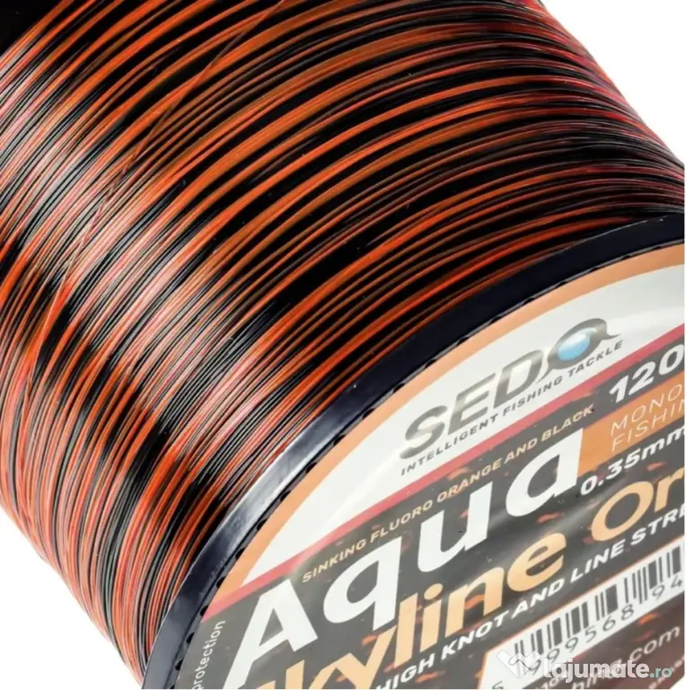 SEDO FIR MONOFILAMENT SEDO AQUA SKYLINE PORTOCALIU, 1200m 0.25mm 6.45kg