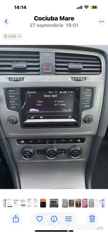 Golf 7 variant fara AD-blue