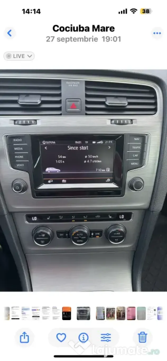 Golf 7 variant fara AD-blue