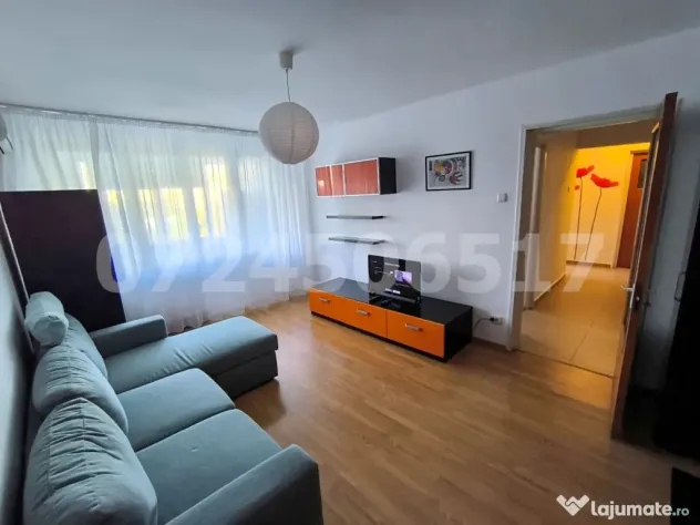 Închiriez apartament decomandat cu 2 camere complet mobilat și utilat