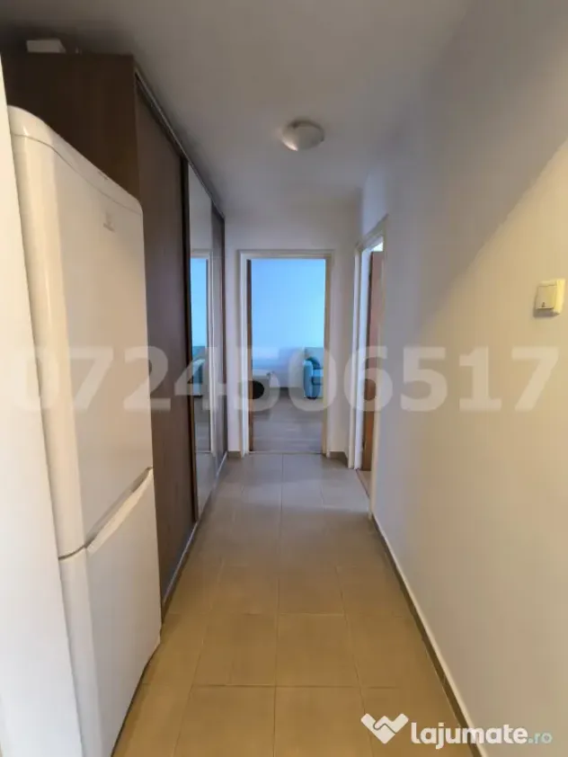 Închiriez apartament decomandat cu 2 camere complet mobilat și utilat