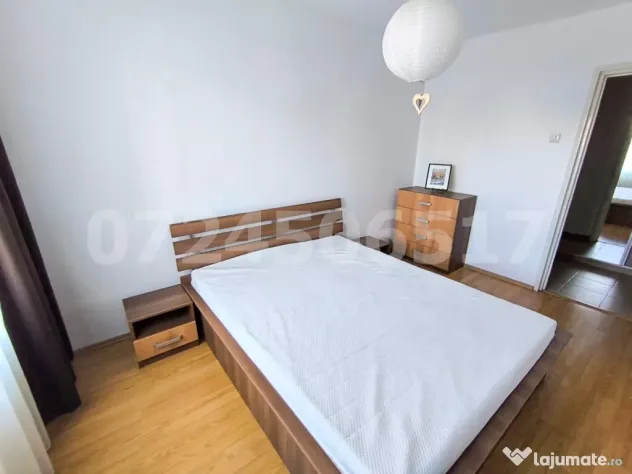 Închiriez apartament decomandat cu 2 camere complet mobilat și utilat