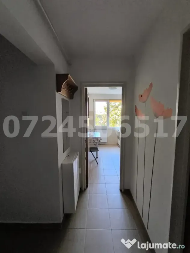Închiriez apartament decomandat cu 2 camere complet mobilat și utilat