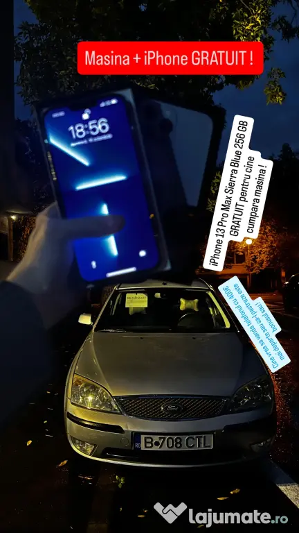 Ford Mondeo MK3 Masina de familie +iPhone gratuit(descriere)