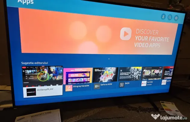 Samsung QLED 4K 43Q60A – 108 cm Stare IMPECABILĂ