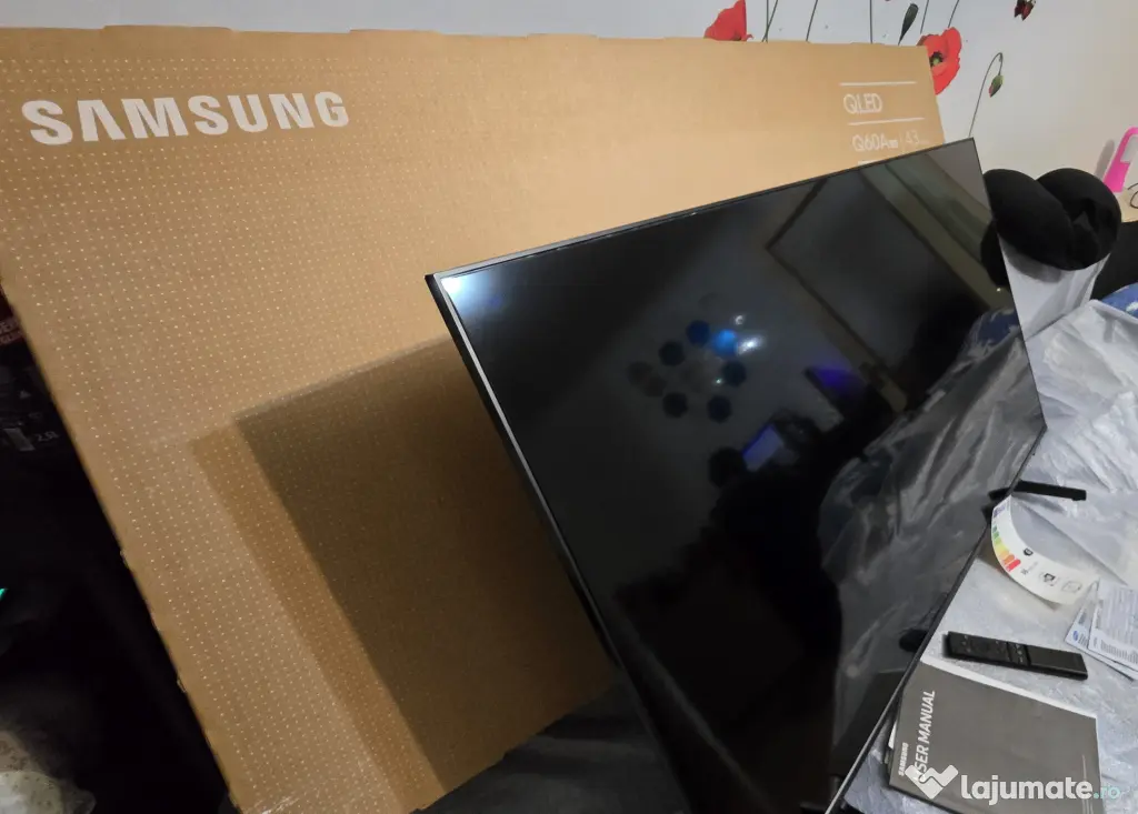 Samsung QLED 4K 43Q60A – 108 cm Stare IMPECABILĂ