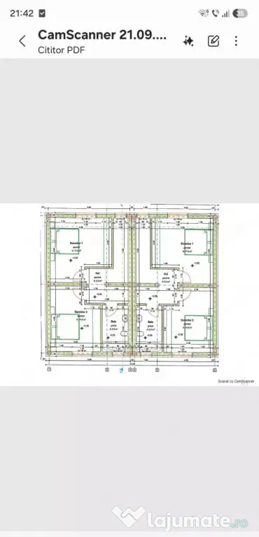 Duplex in Sanandrei | Toate utilitatile | Asfalt | Curte gen - Sanandrei (Timis)