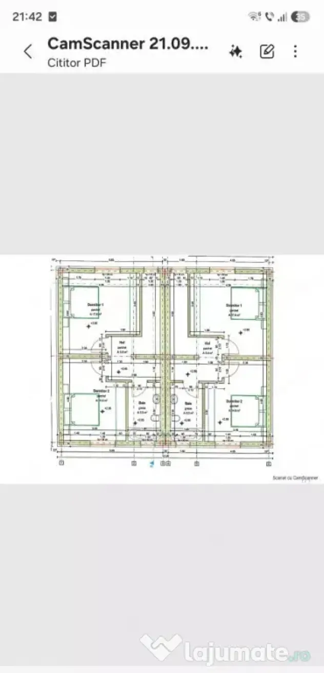 Duplex in Sanandrei | Toate utilitatile | Asfalt | Curte gen - Sanandrei (Timis)