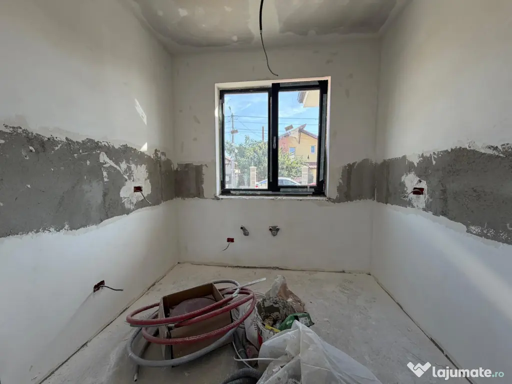 Duplex in Sanandrei | Toate utilitatile | Asfalt | Curte gen - Sanandrei (Timis)