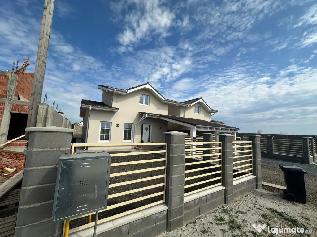 Duplex Individual | 4 camere | Toate utilitatile | Asfalt | - Sanandrei (Timis)