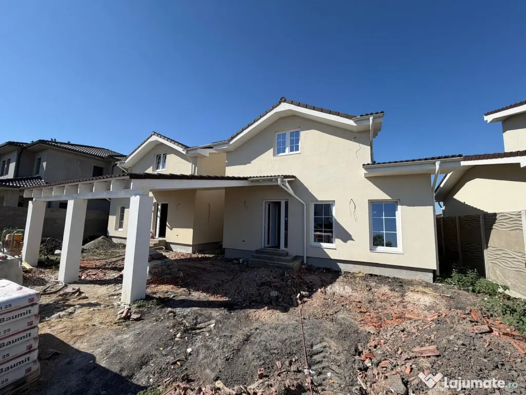 Duplex Individual | 4 camere | Toate utilitatile | Asfalt | - Sanandrei (Timis)