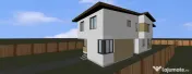 Casa tip Duplex- 4 camere, 130mp, 500 mp teren - Stupini Bra