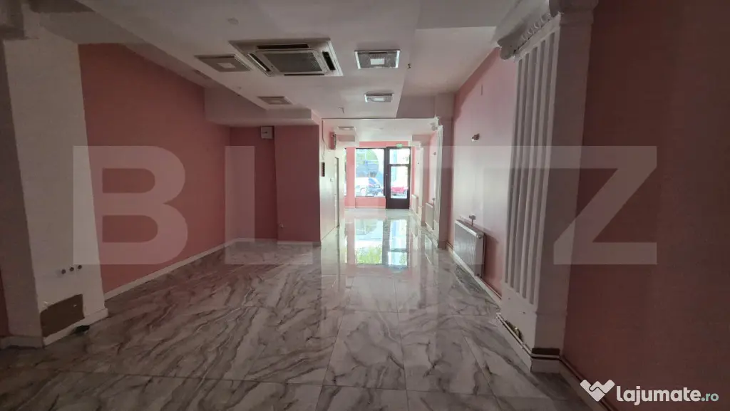 Spatiu comercial de inchiriat, 91,4 mp, Strada Horea numarul - Satu Mare (Satu-Mare)