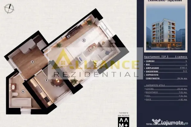 GARSONIERA PREMIUM | 40 MP | PARCUL TINERETULUI - Bucuresti (Bucuresti-Ilfov)
