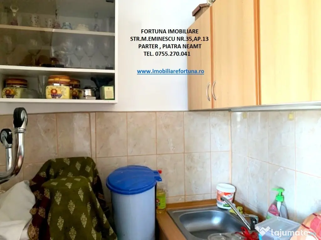 Garsoniera, zona Grigore Ureche- Darmanesti - Piatra-Neamt (Neamt)
