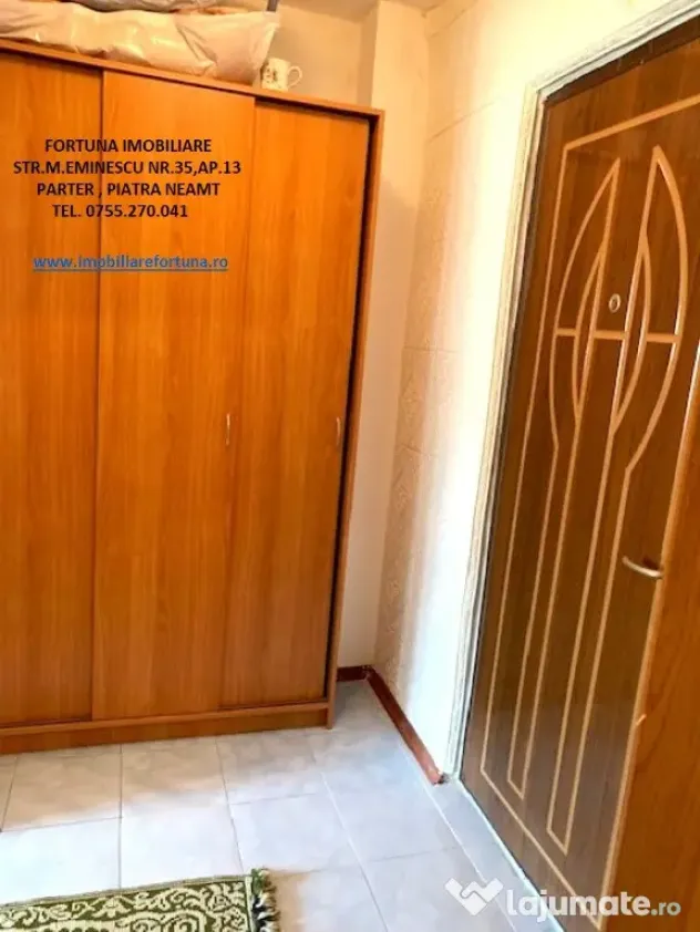 Garsoniera, zona Grigore Ureche- Darmanesti - Piatra-Neamt (Neamt)