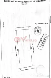 De vanzare 1600 mp. teren extravilan, com. Vanatori, 21E/mp