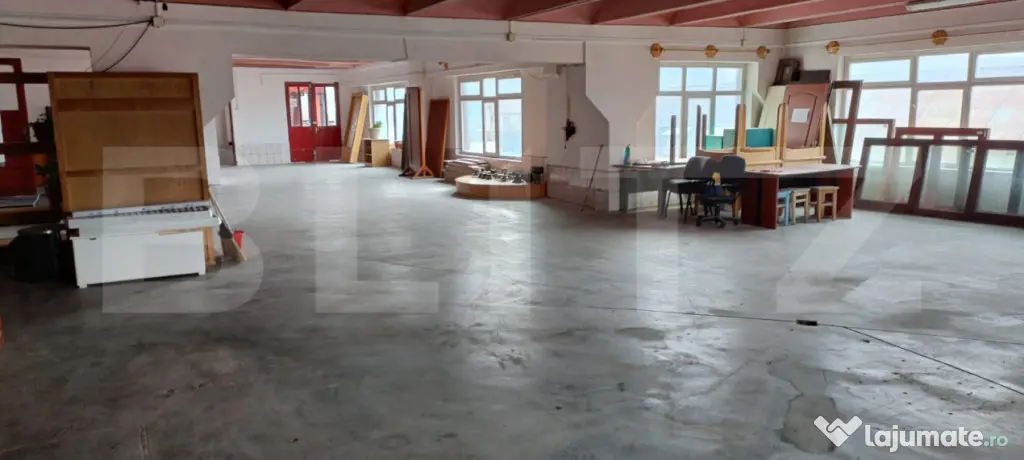 Spațiu atelier/hala de închiriat, 125 mp, zona Unirea - Bistrita (Bistrita-Nasaud)