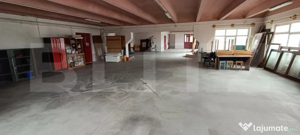 Spațiu atelier/hala de închiriat, 125 mp, zona Unirea - Bistrita (Bistrita-Nasaud)