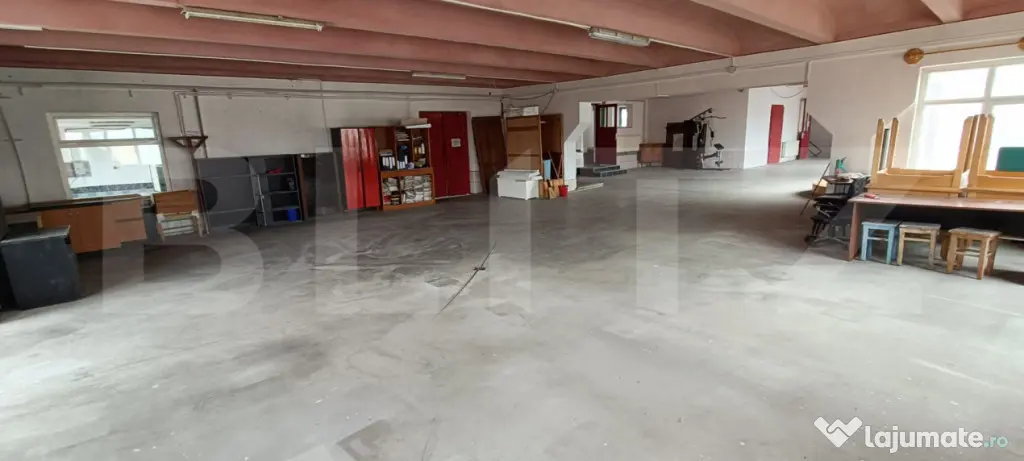 Spațiu atelier/hala de închiriat, 125 mp, zona Unirea - Bistrita (Bistrita-Nasaud)