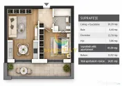 Apartament 2 camere studio - metrou Nicolae Teclu