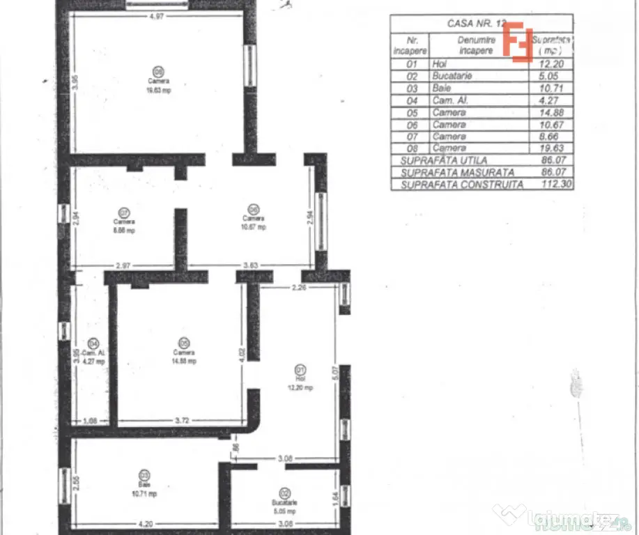 Casa individuala cu 4 camere si teren 486 mp | Timisoara - P - Timisoara (Timis)